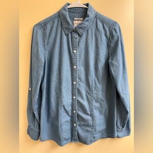 Charter Club Blue Denim Shirt